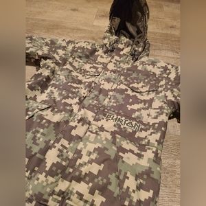 boys Snow Jacket Camo Burton